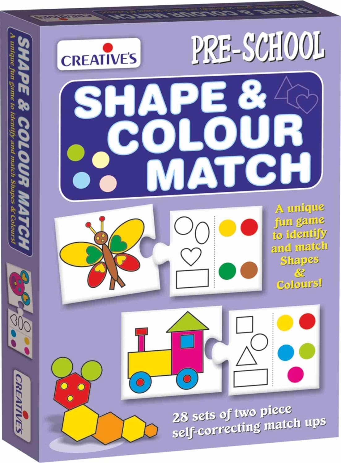 Creative's Shape & Colour Match, Early learning Games
