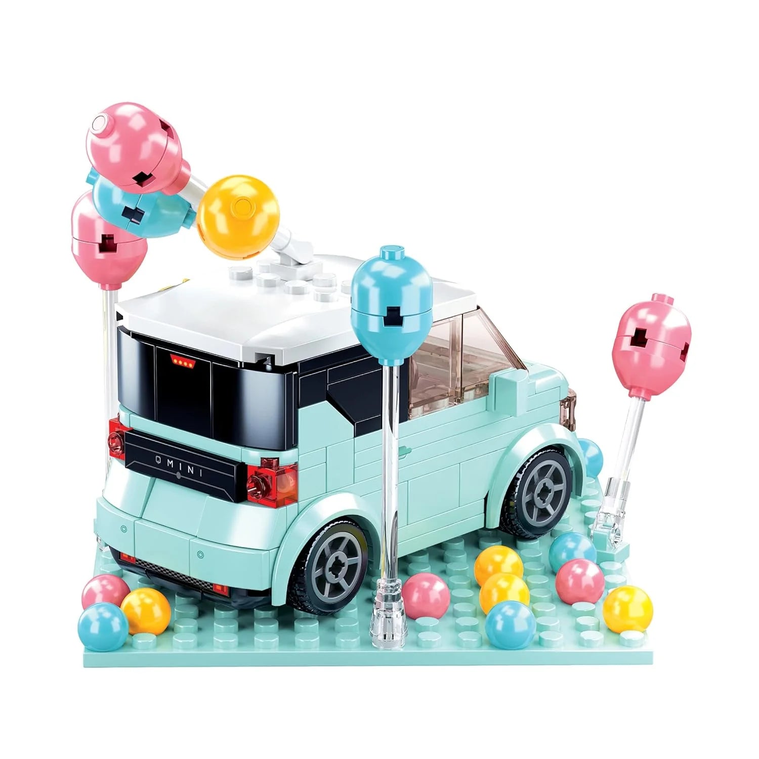 Sluban Mini Handcraft-Mini Car Building Blocks for Boys and Girls