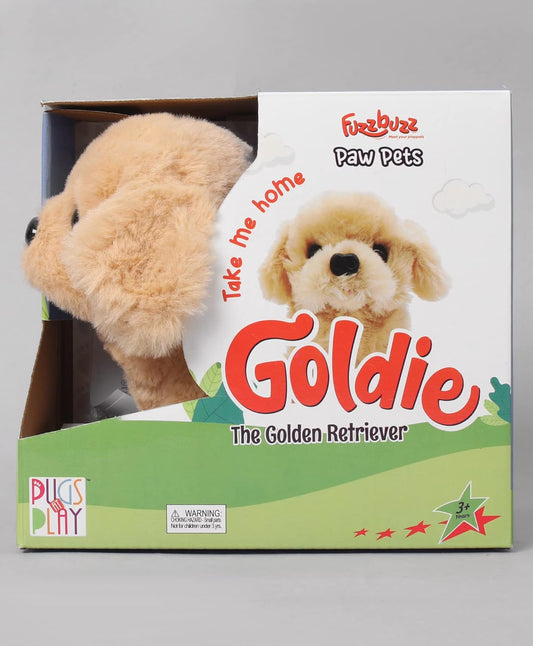 Rowan Fuzzbuzz Buddy Walking Dog Stuffed Toy, Cute Plushie