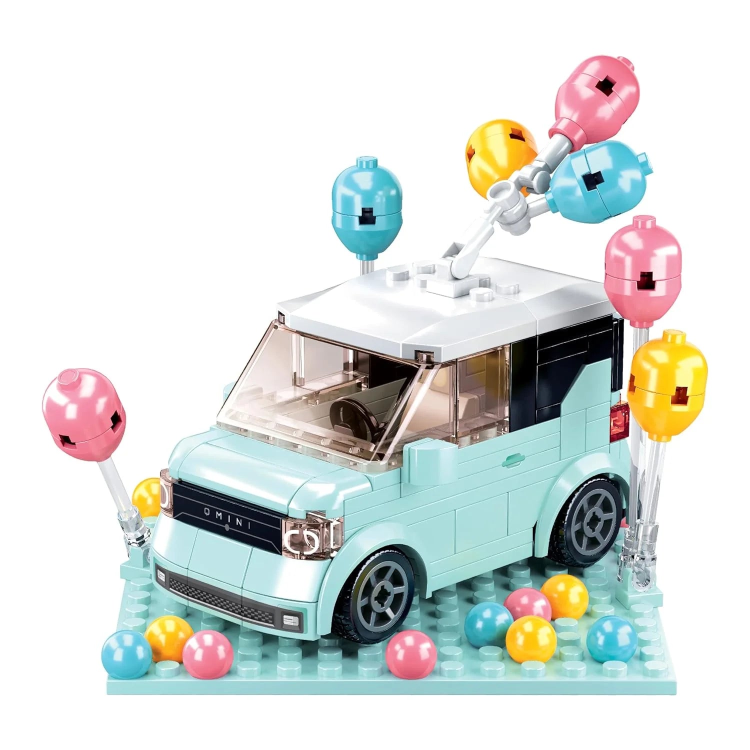 Sluban Mini Handcraft-Mini Car Building Blocks for Boys and Girls
