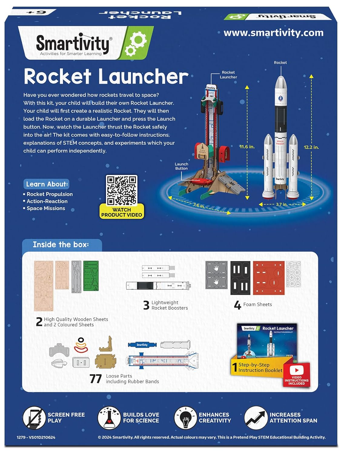 Smartivity Rocket Launcher DIY Toy
