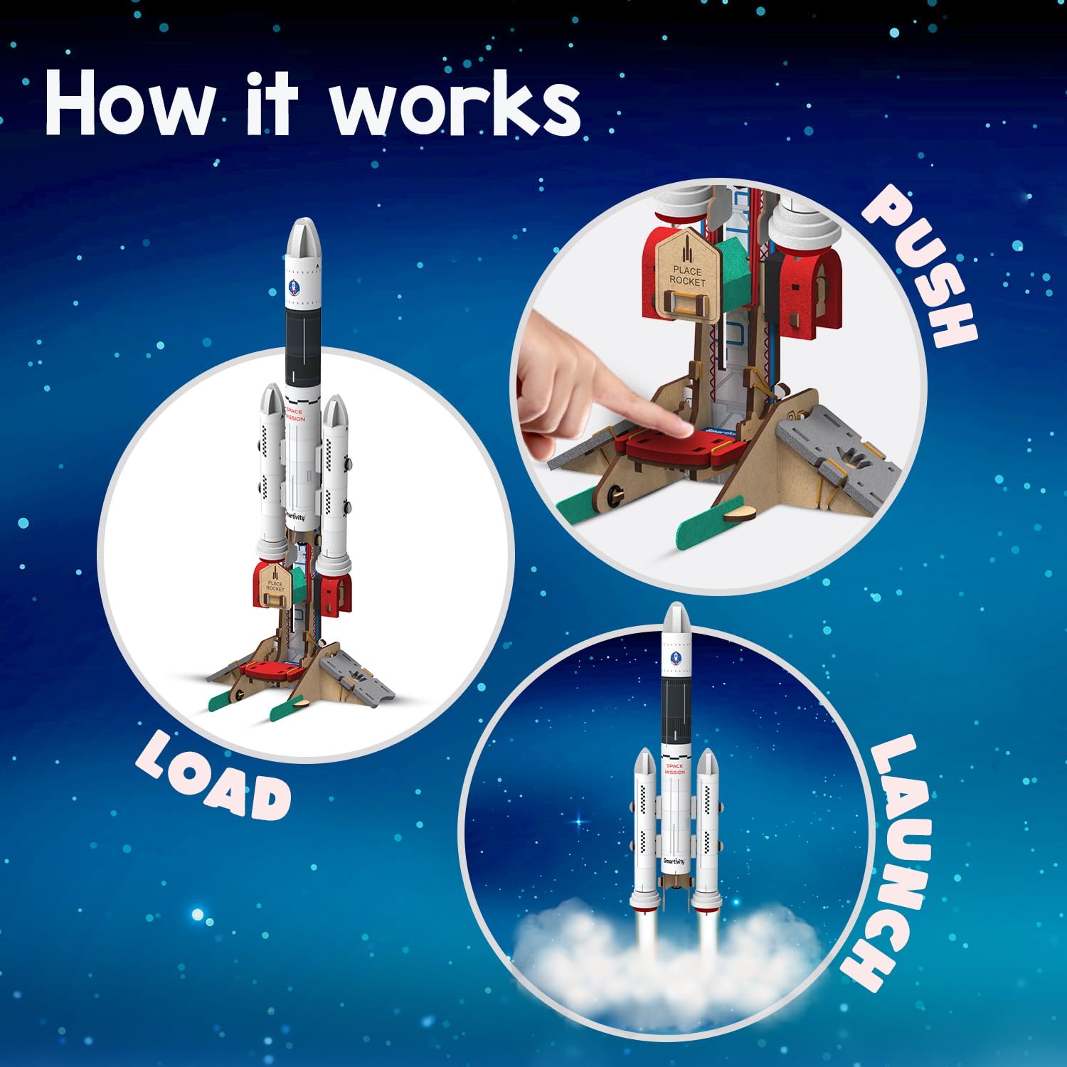 Smartivity Rocket Launcher DIY Toy