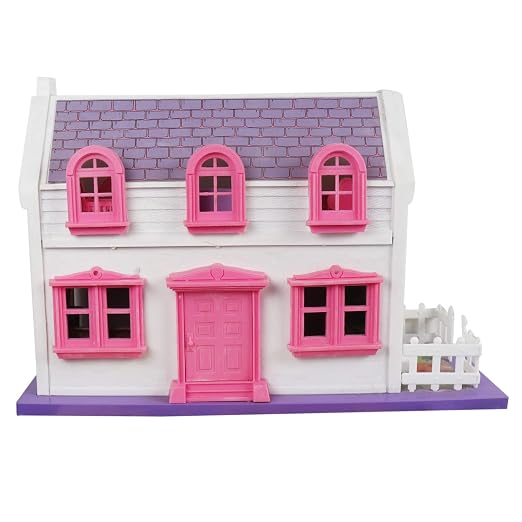 Toyzone My Little Doll House (34 Pcs) Play Set with Furniture and Accessories