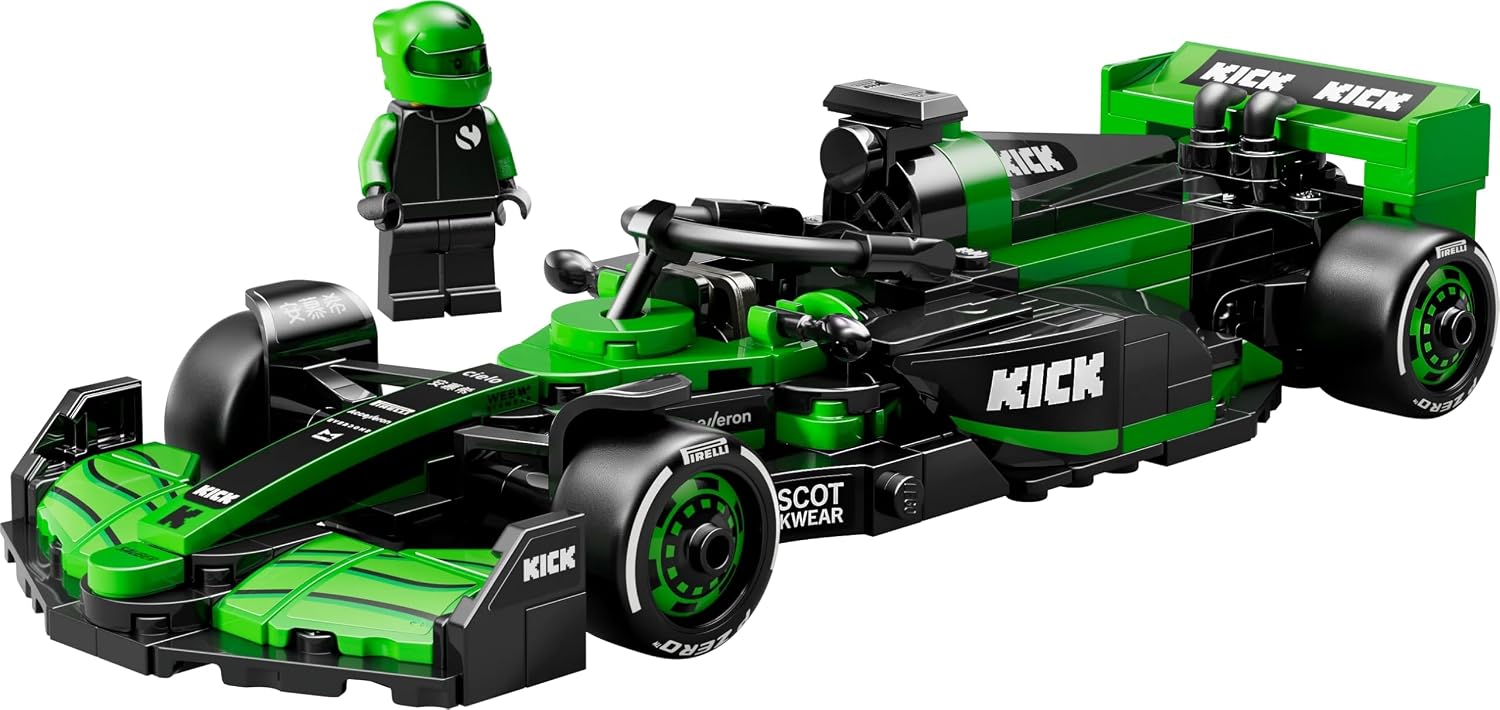 LEGO Speed Champions Kick Sauber F1 Team C44 Race Car 77247 Building Blocks