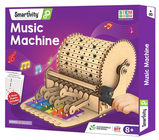 Smartivity Music Machine DIY Wood STEM Toy