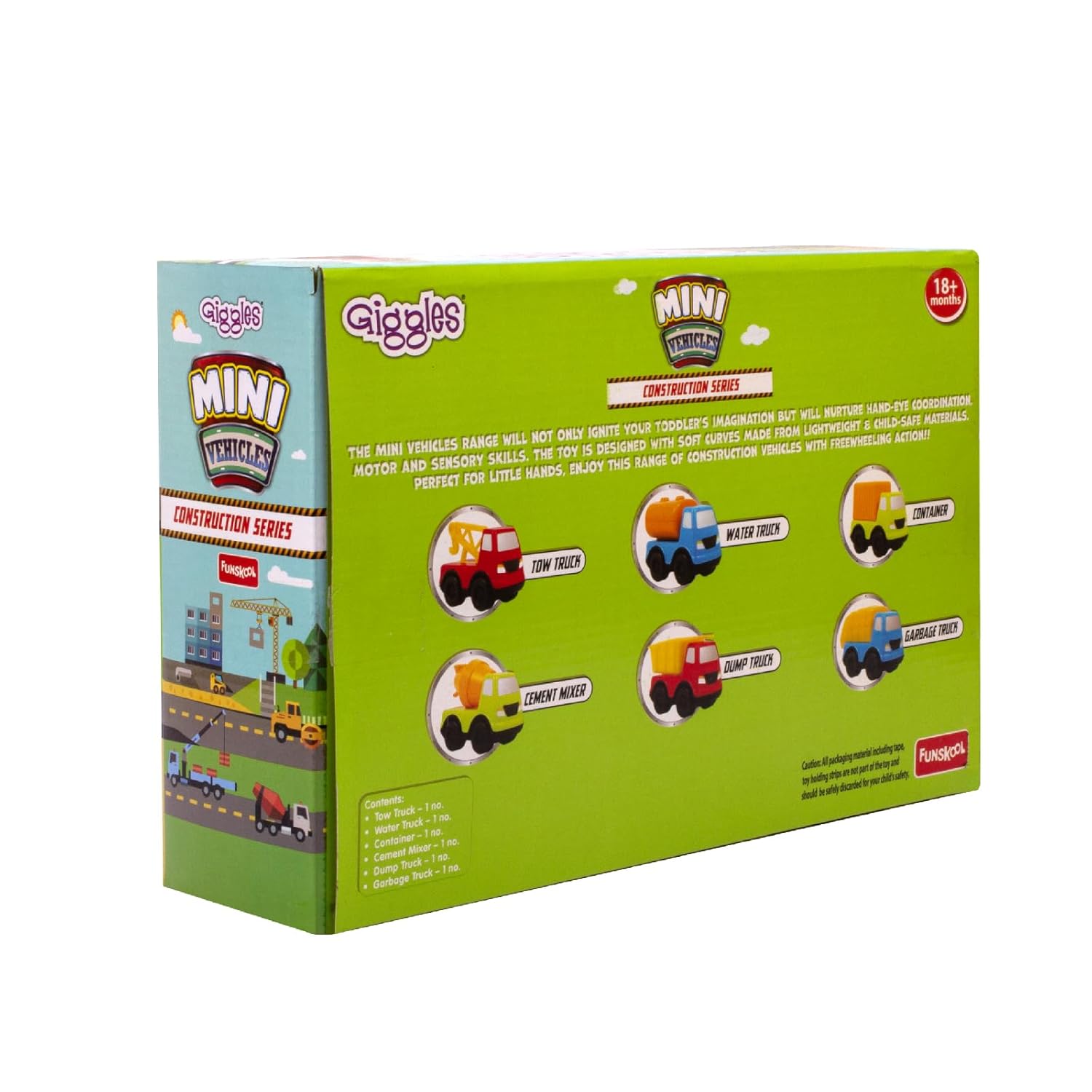 Giggles Mini Vehicles Construction Series
