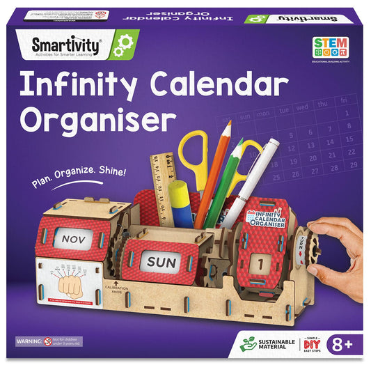 Smartivity Infinity Calendar Desk Organizer DIY Kit
