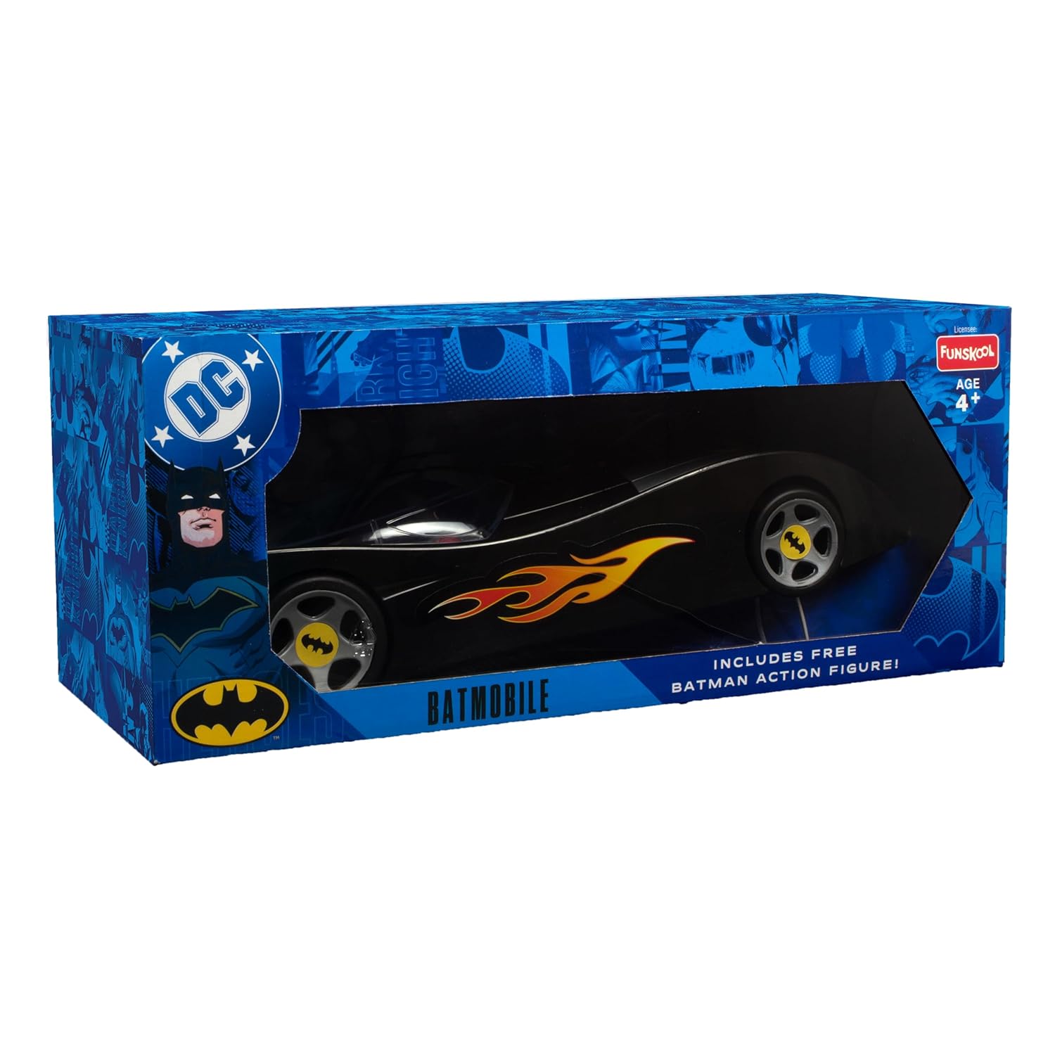 DC Batmobile With Batman Action Figure