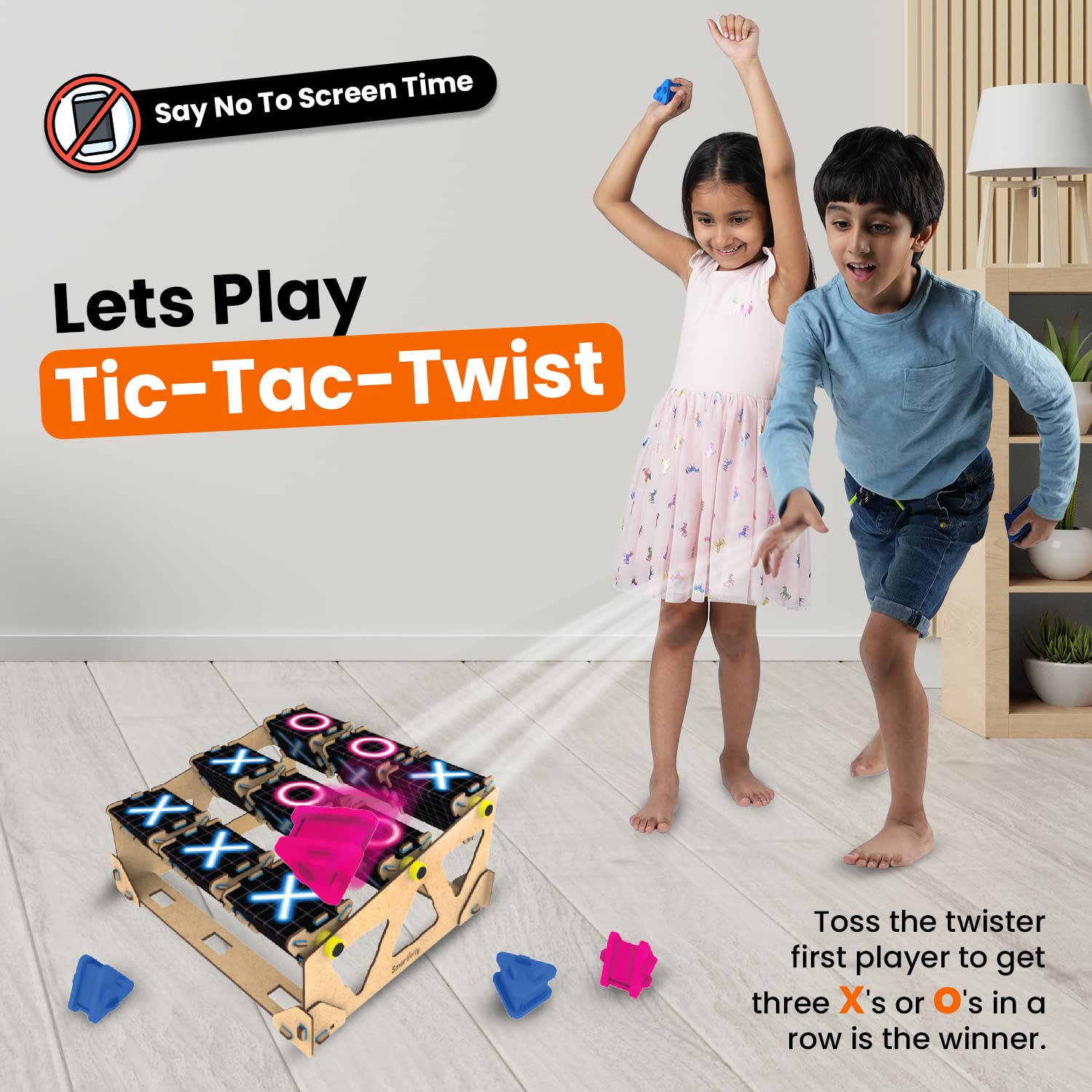 Smartivity Tic Tac Twist DIY Game