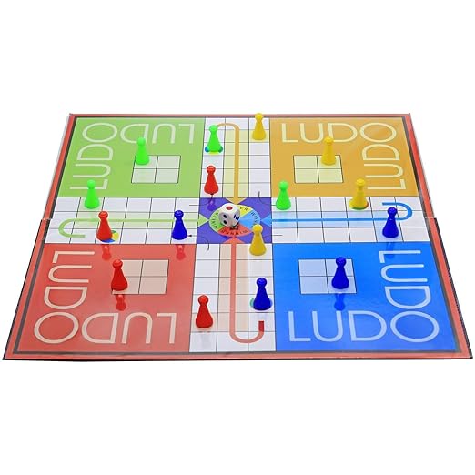 Ekta MAGNETIC LUDO & SNAKES LADDERS Board Game