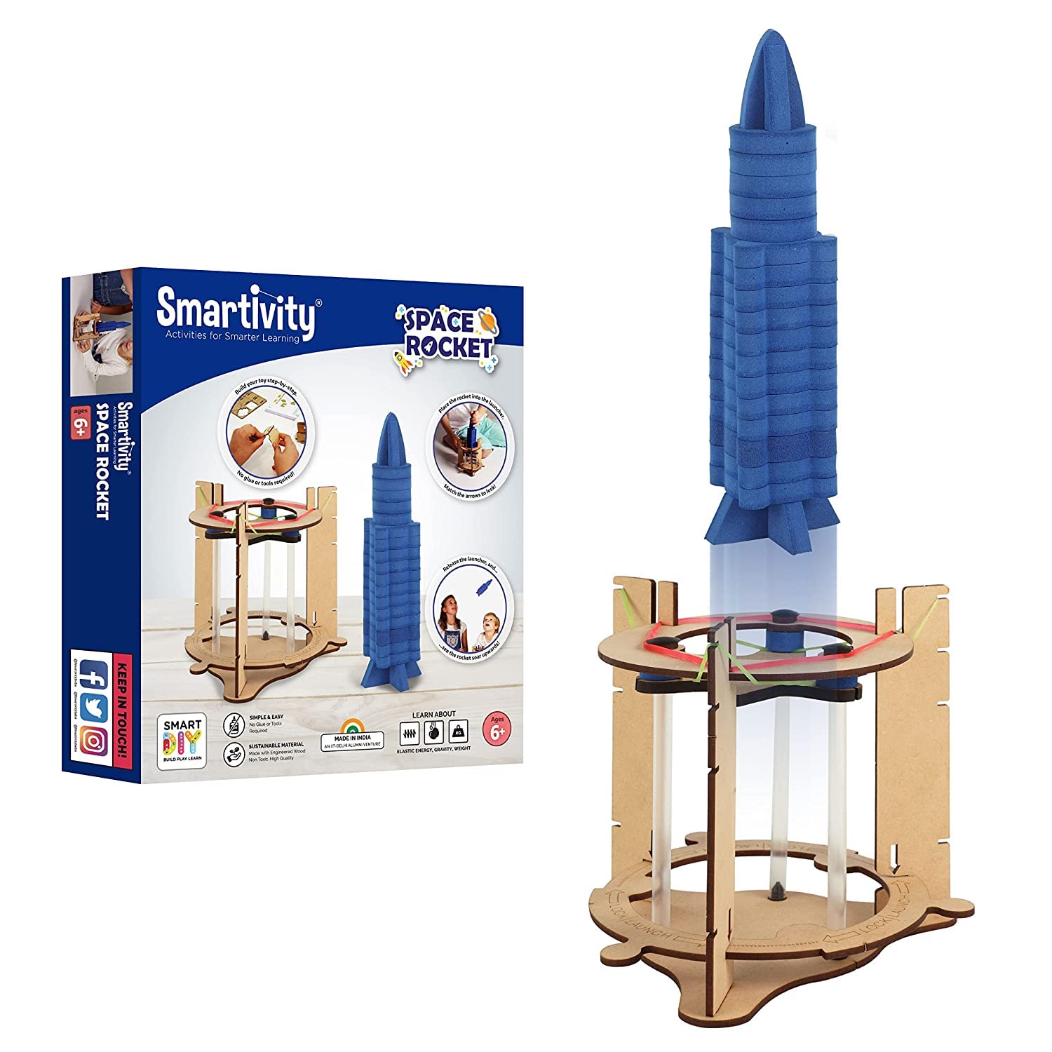 Smartivity Space Rocket DIY Science Kit