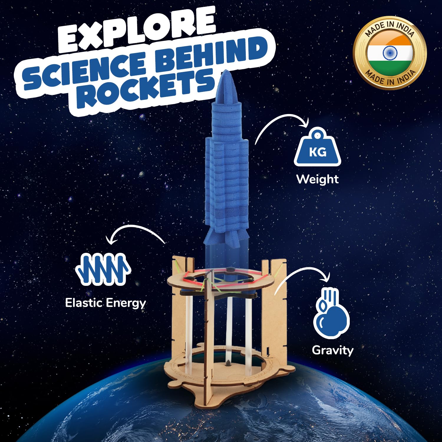 Smartivity Space Rocket DIY Science Kit