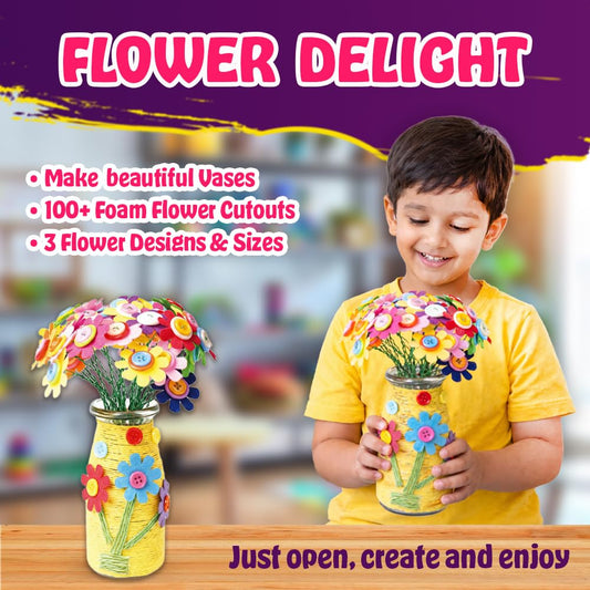 Kreeda Flower Delight – DIY Foam Art & Craft Kit