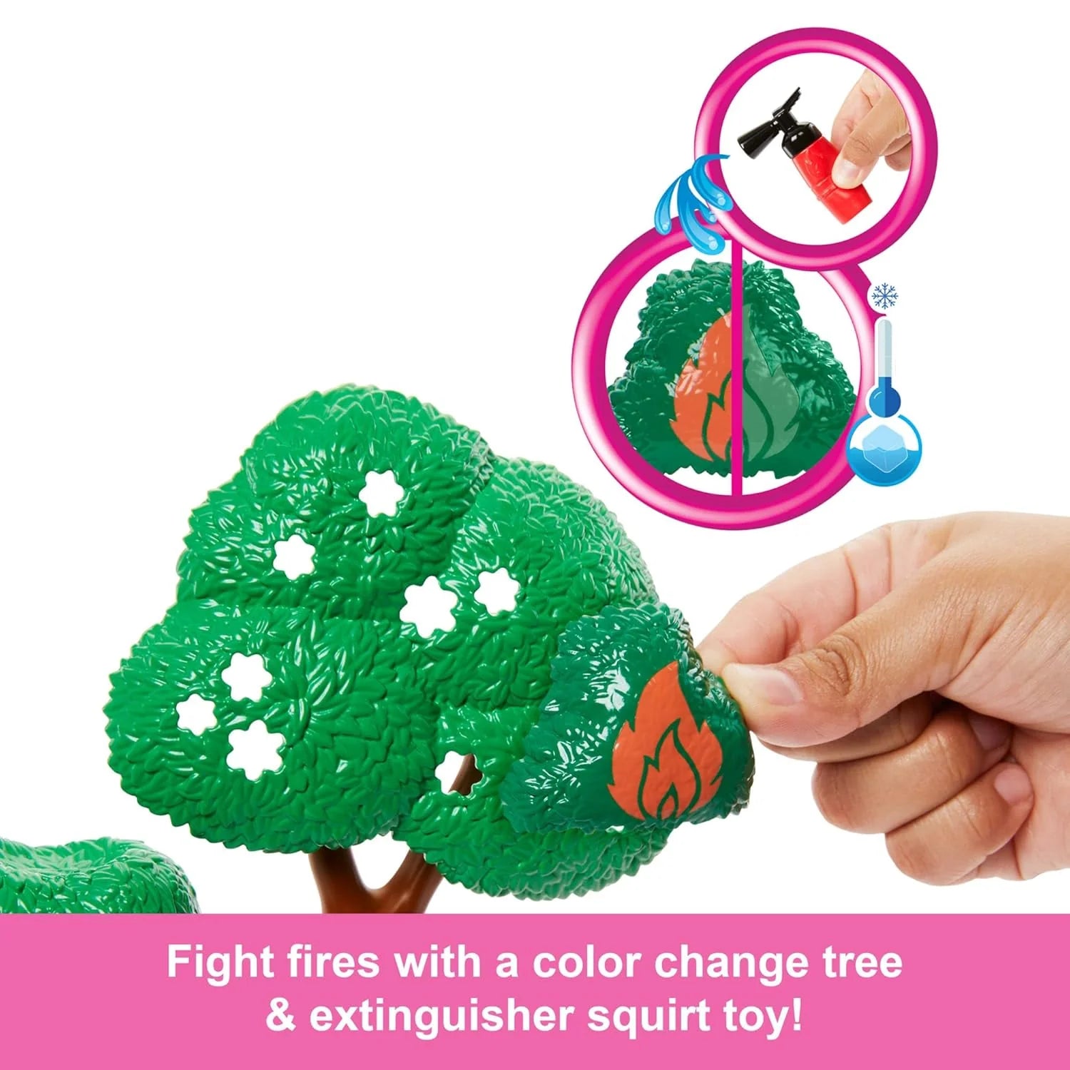 Barbie Firefighter Playset With Blonde Fashion Doll For Kids