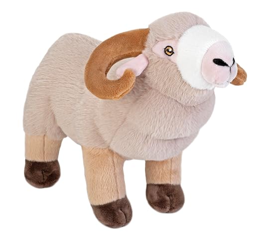 Wild Republic Cuddlekins Eco Merino Sheep, Stuffed Animal, 12 Inches