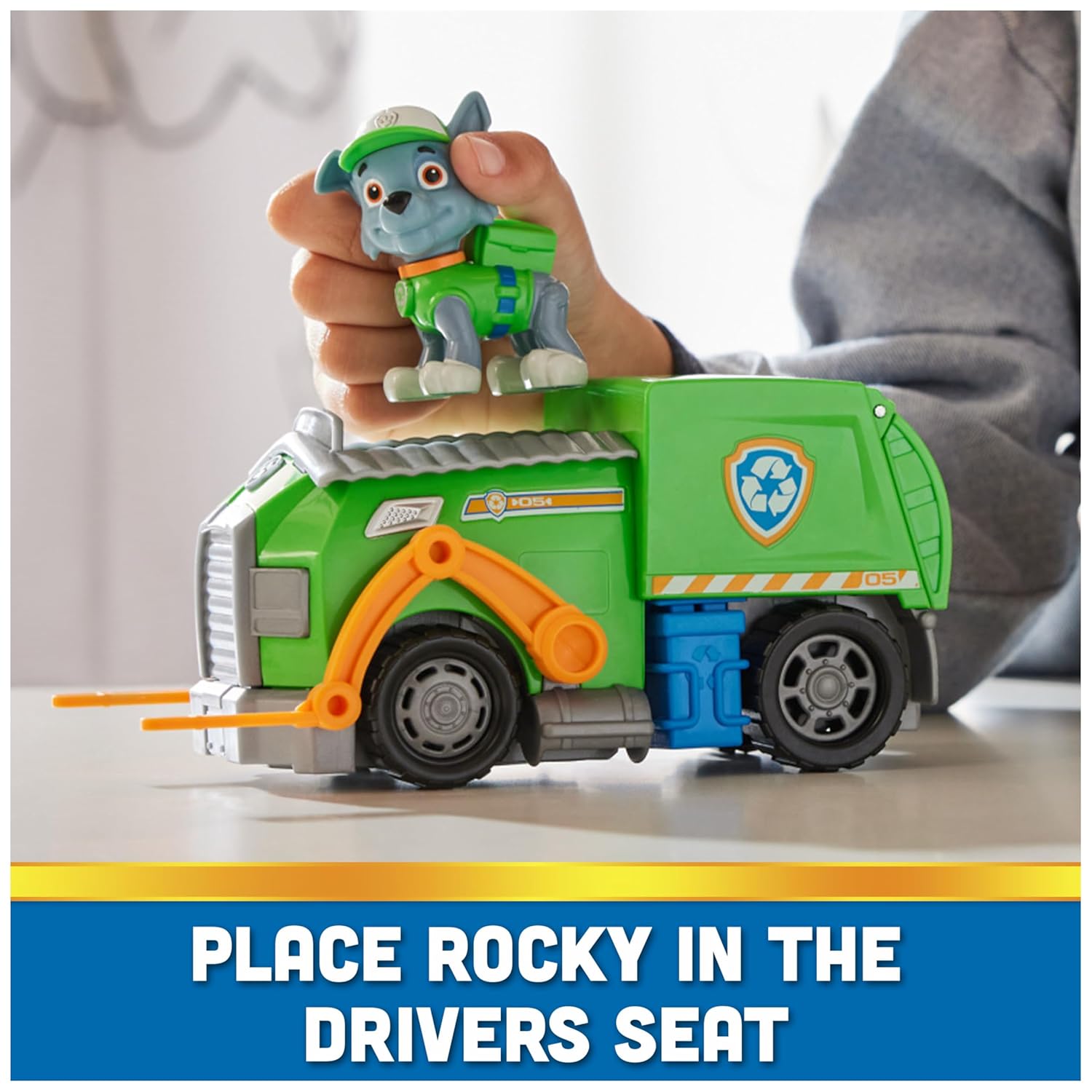 Paw Patrol Rocky Vehicle Figure Toy