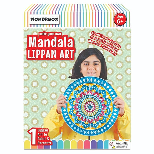 WONDRBOX Mandala Lippan Art Kit