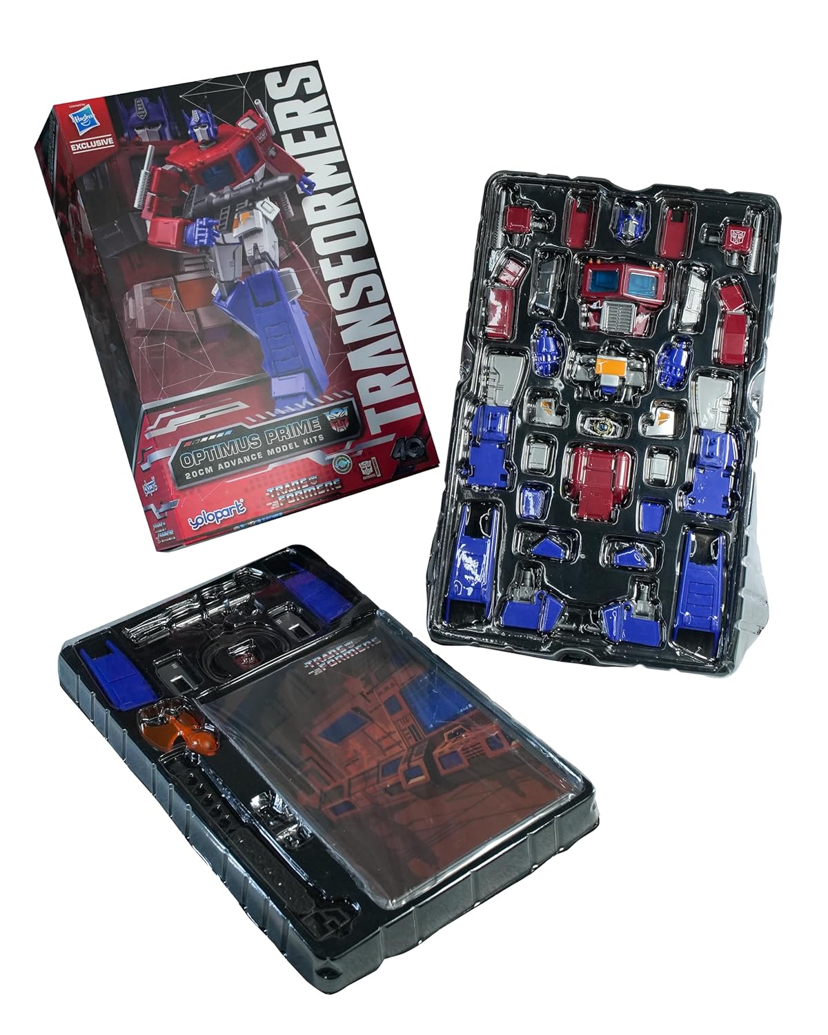 Transformers Authentics by YoloPark, Generation One - 20cm Optimus Prime Model Kit - AMK Series