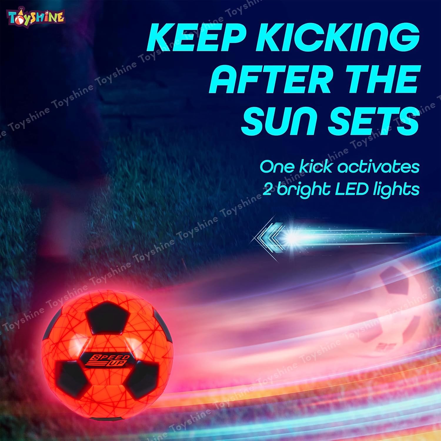 Speed Up LED Glow Football Size 5