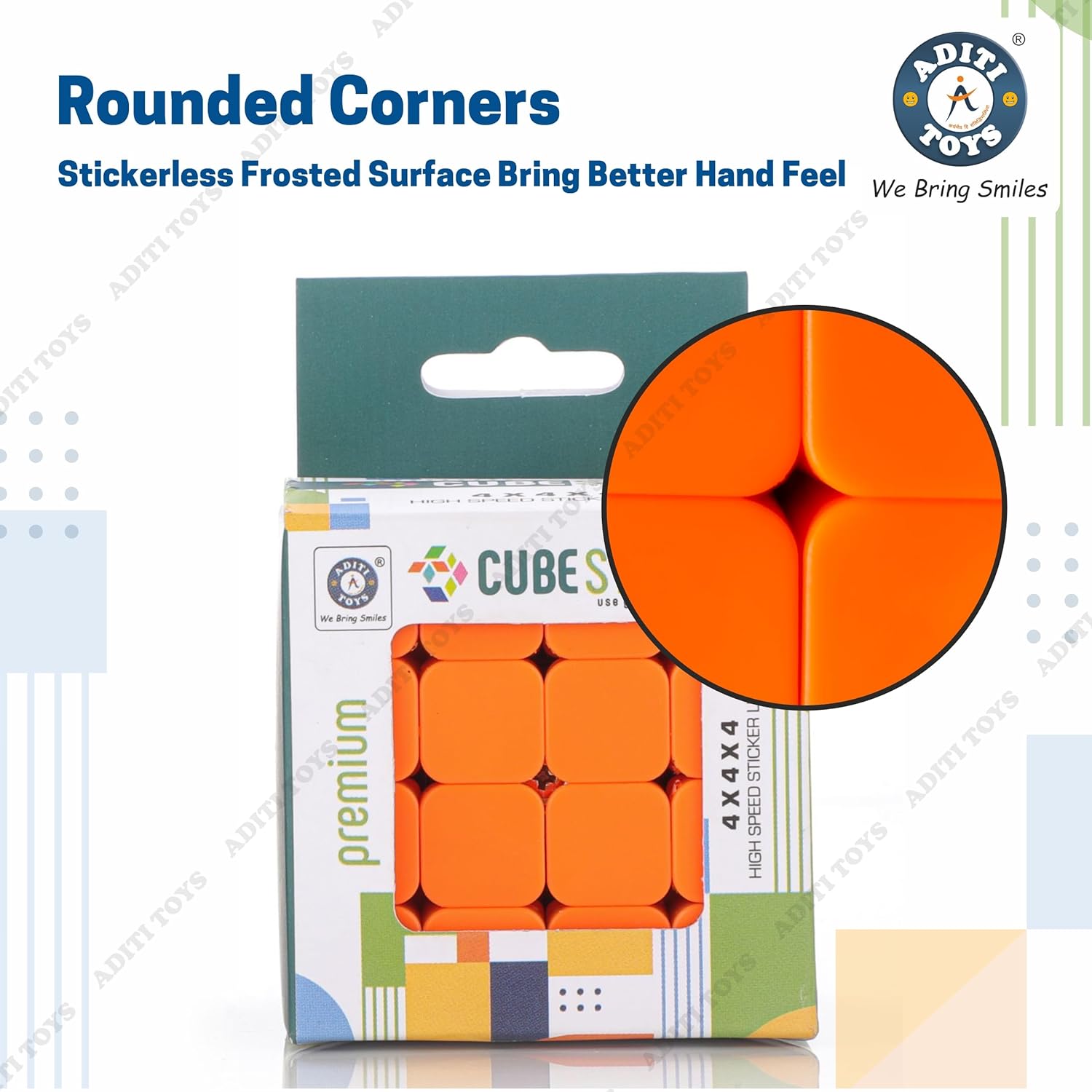 Aditi Toys Cube Star Premium 4x4 Speed Cube