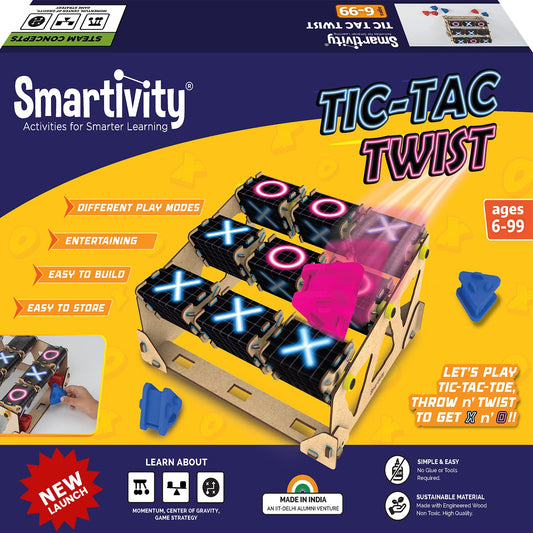Smartivity Tic Tac Twist DIY Game