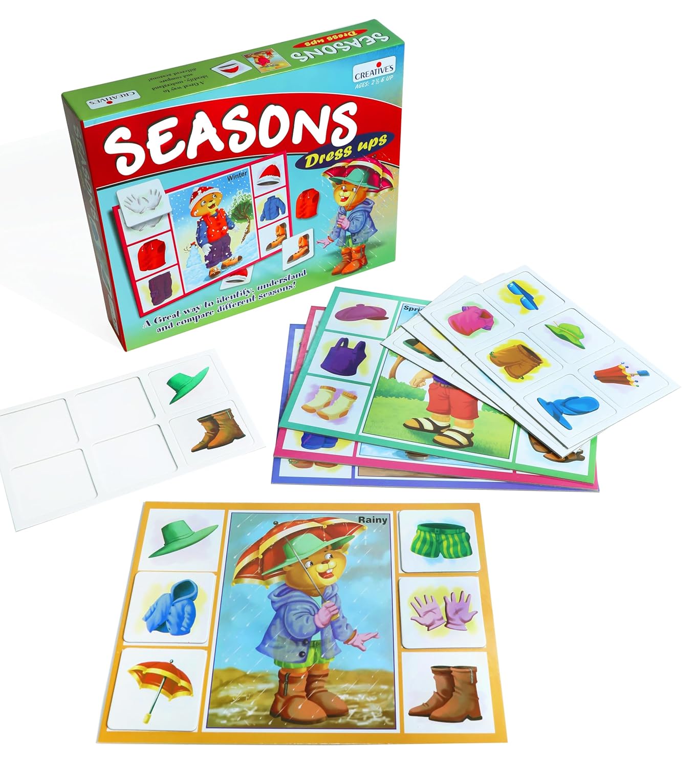 Creative's Seasons Dress Ups Card Game