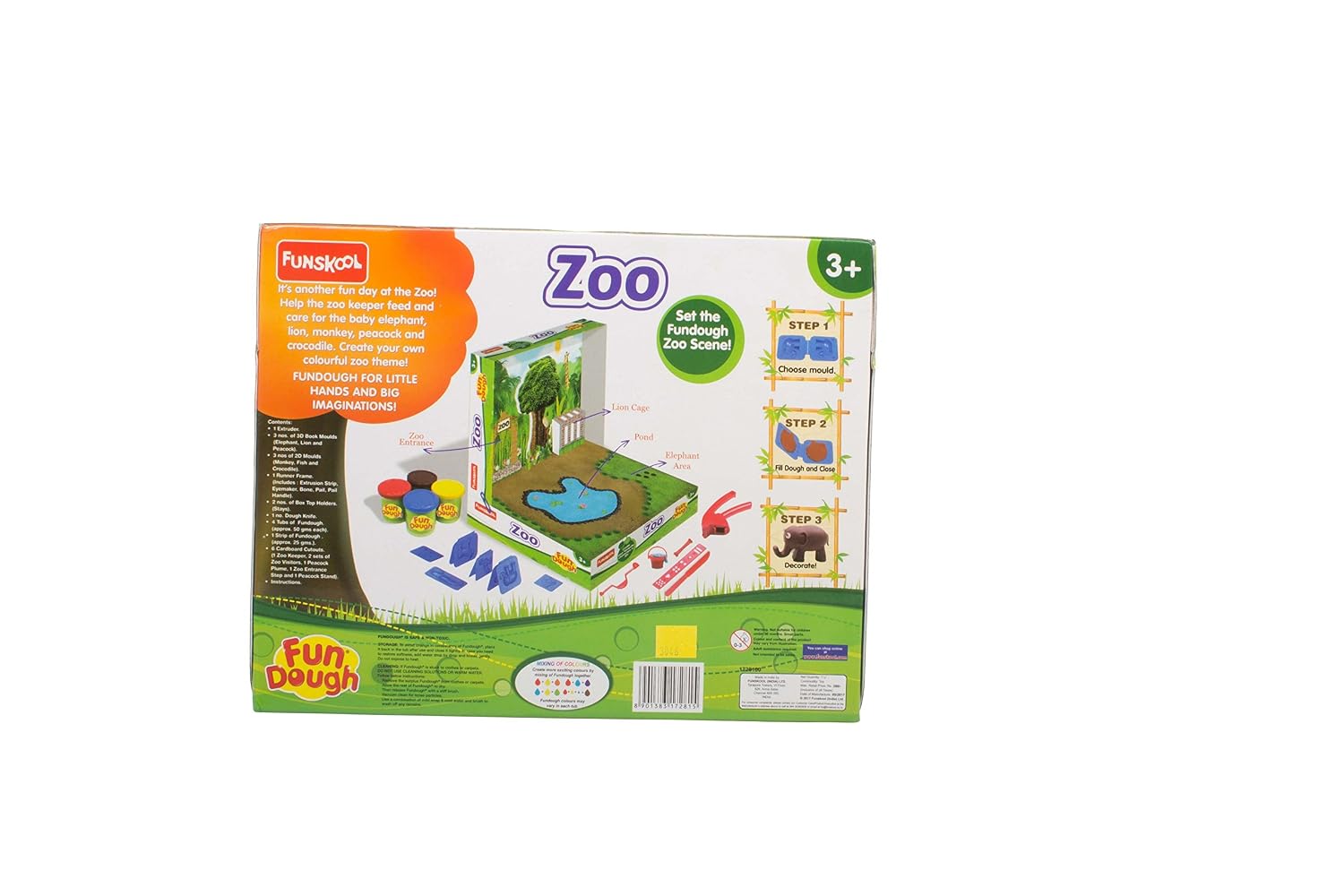 Funskool Fundough Playset Zoo