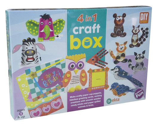 Ekta 4 IN 1 CRAFT BOX Party & Fun
