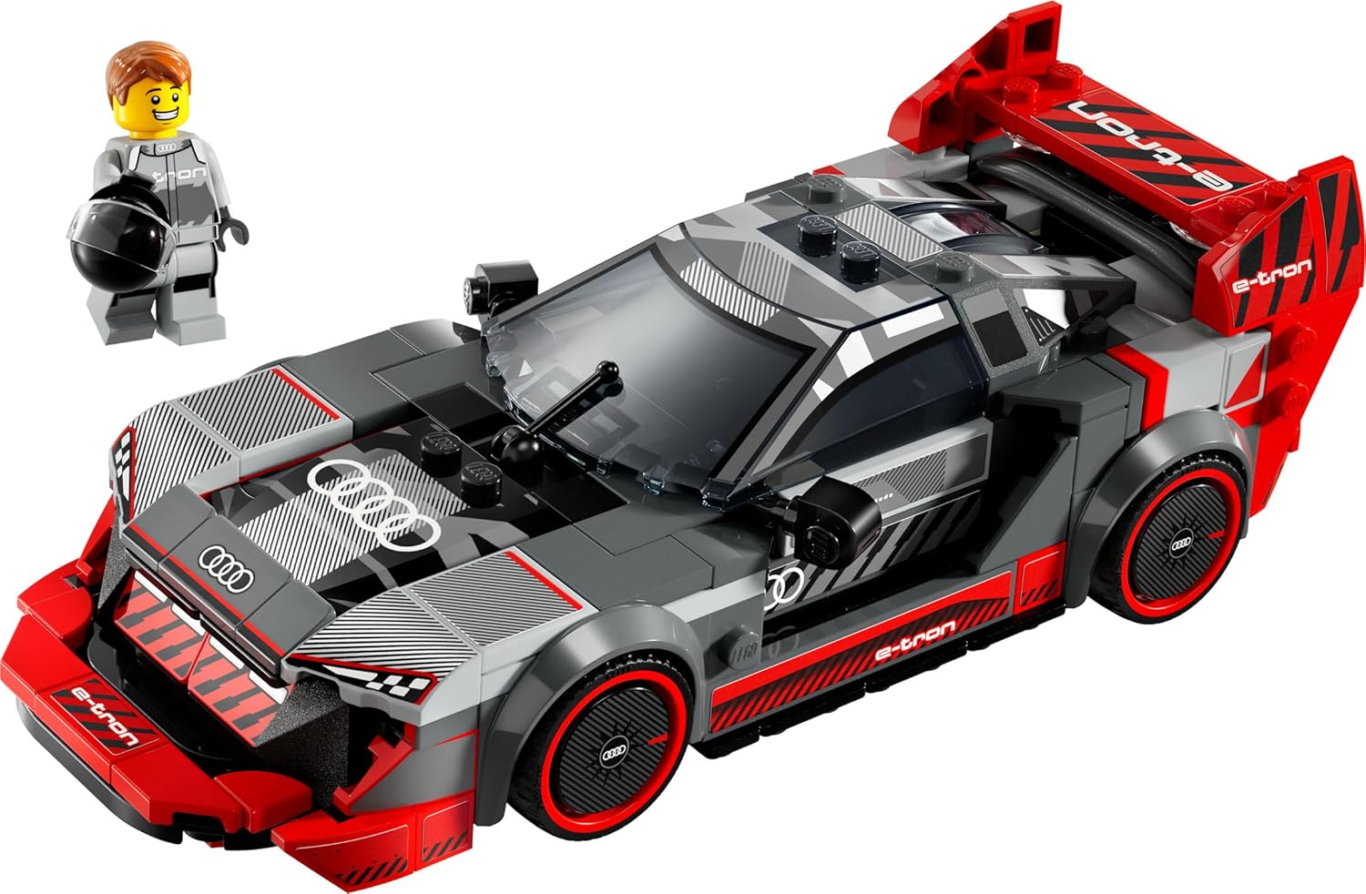LEGO Speed Champions Audi S1 e-tron Quattro Race Car 76921 Building Blocks