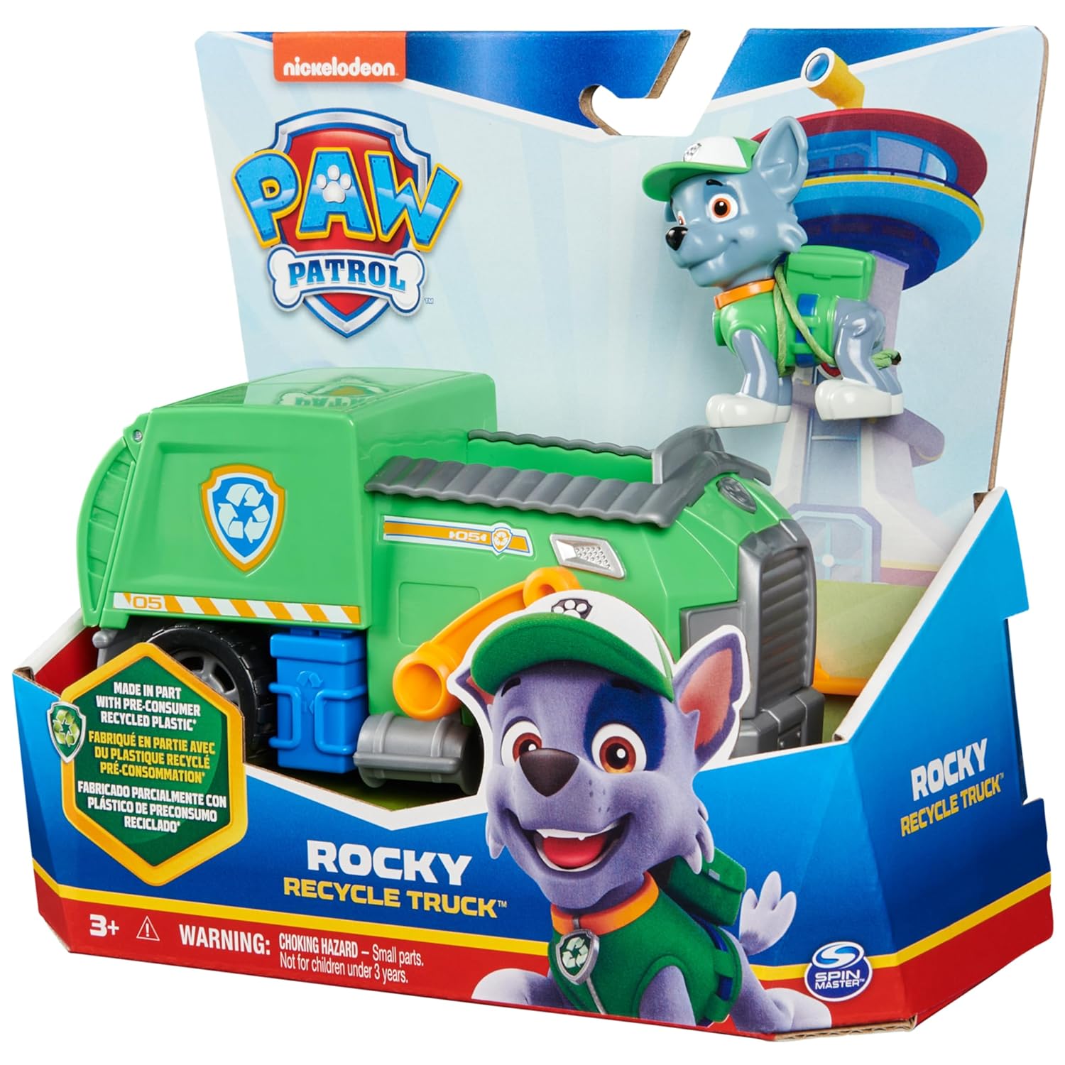 Paw Patrol Rocky Vehicle Figure Toy