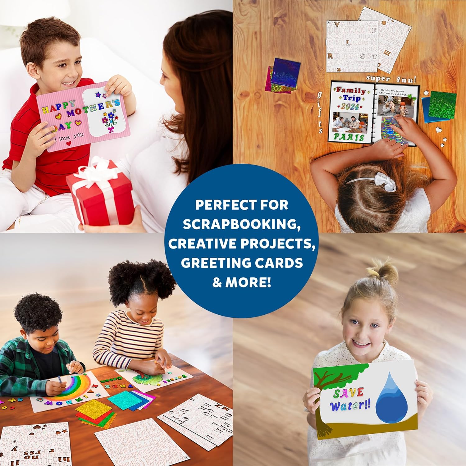 Skillmatics Foil Fun - Letters & Numbers Sticker Kit