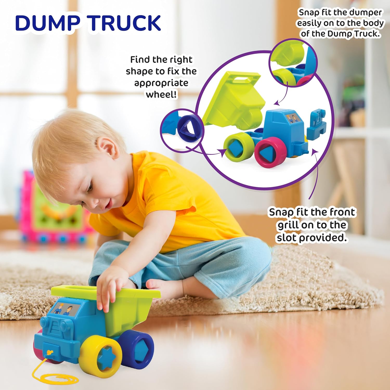 Giggles My First Vehicle Gift Set, 4 in 1 Combo Set