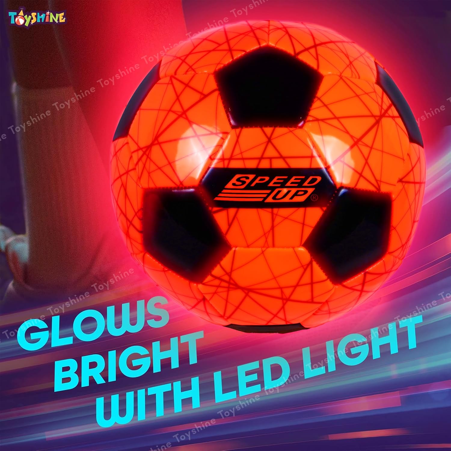 Speed Up LED Glow Football Size 5