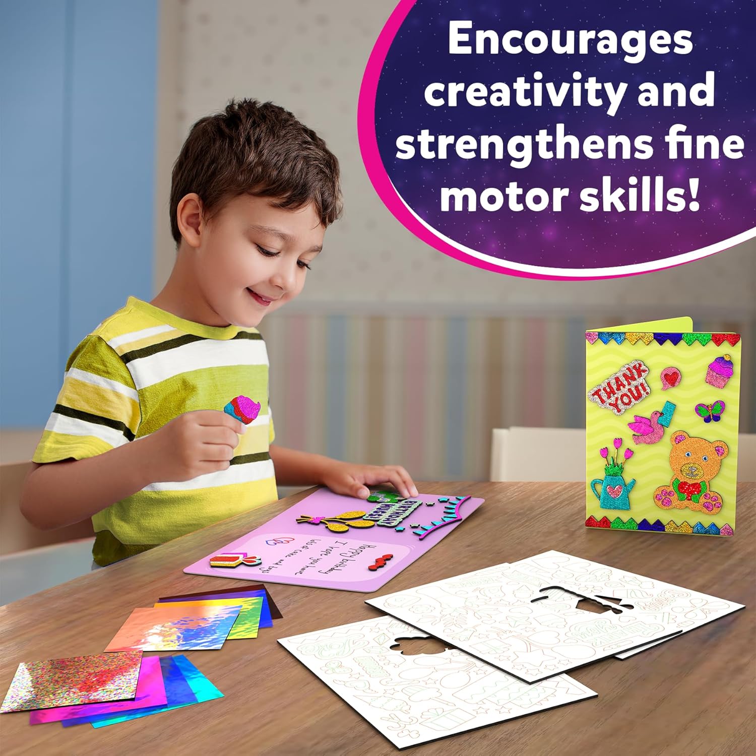 Skillmatics Foil Fun Greeting Cards Kit