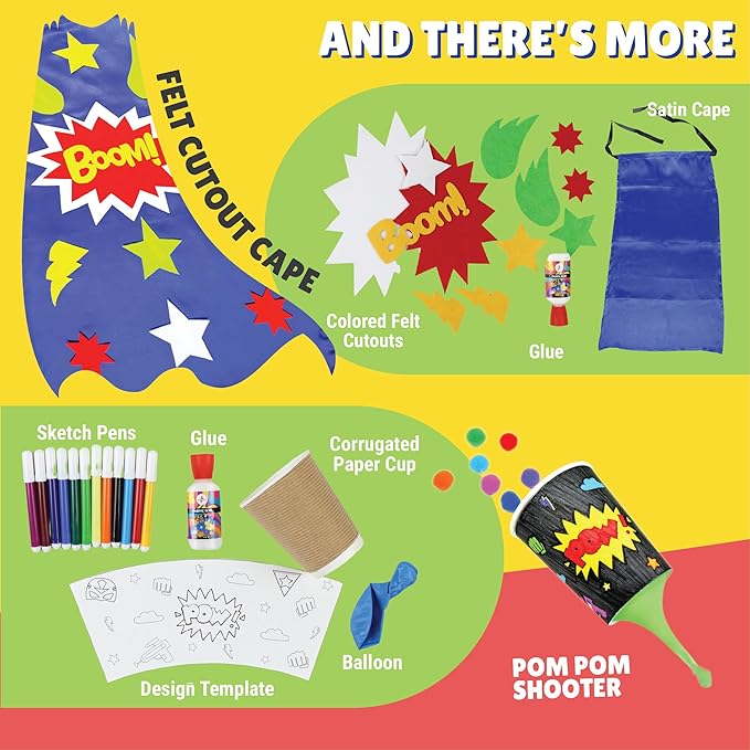 KALAKARM Superhero Craft Box