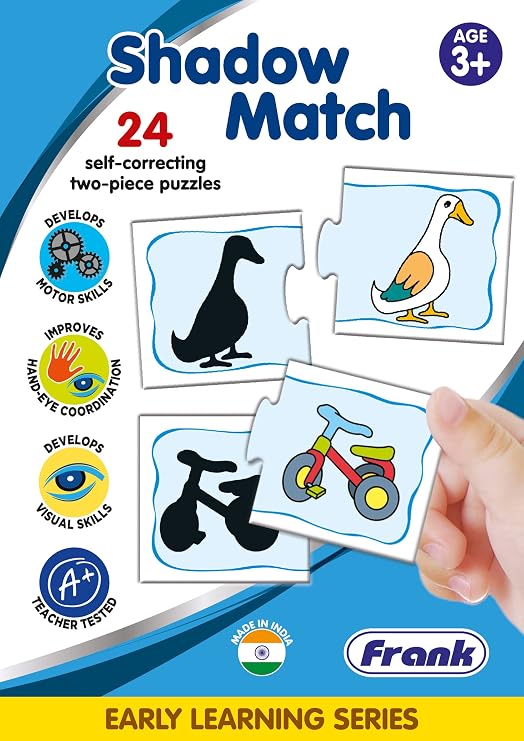 Frank Shadow Match Early Learning Puzzles for Kids