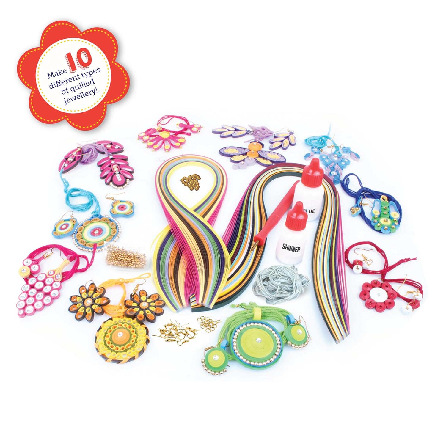 Funskool Quilling Jewellery