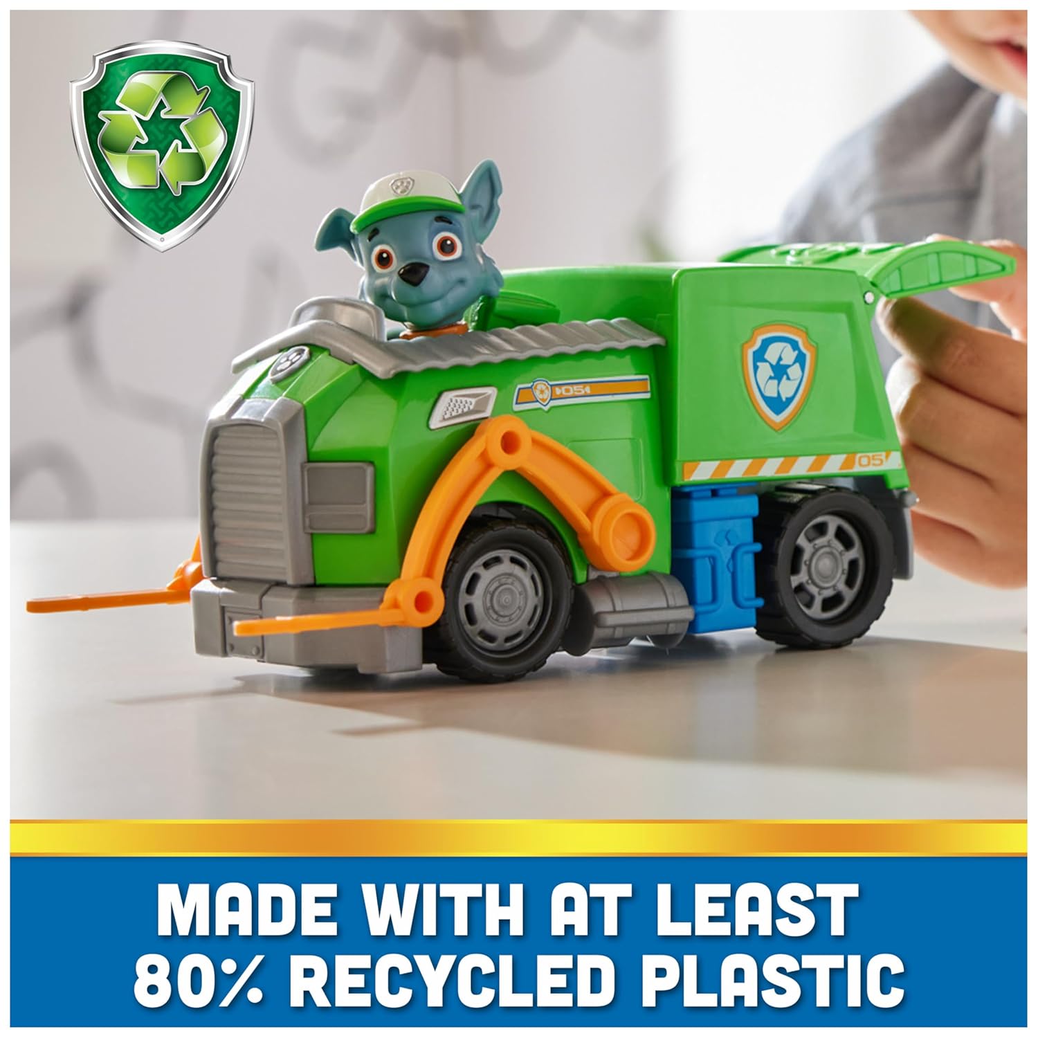 Paw Patrol Rocky Vehicle Figure Toy