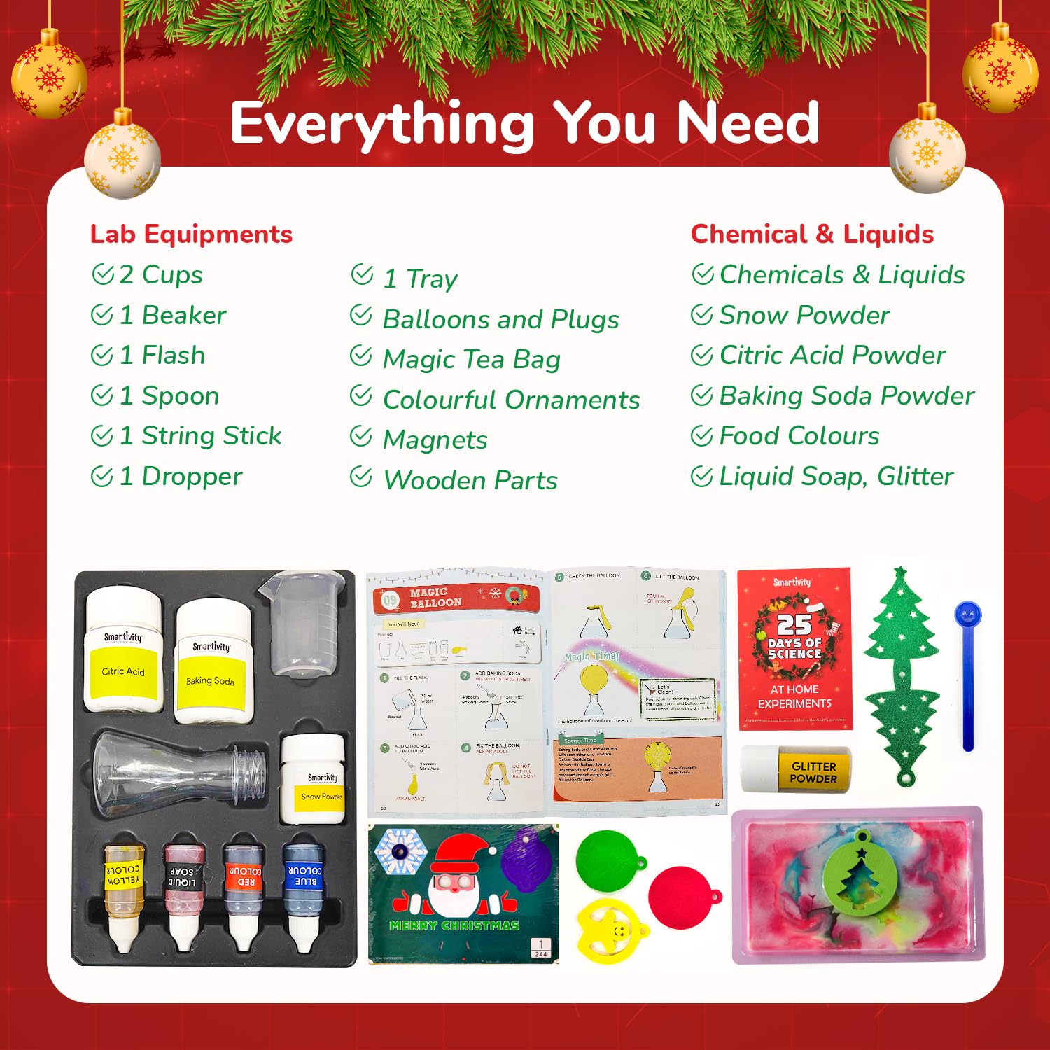 Smartivity Santa Science DIY Activity Kit