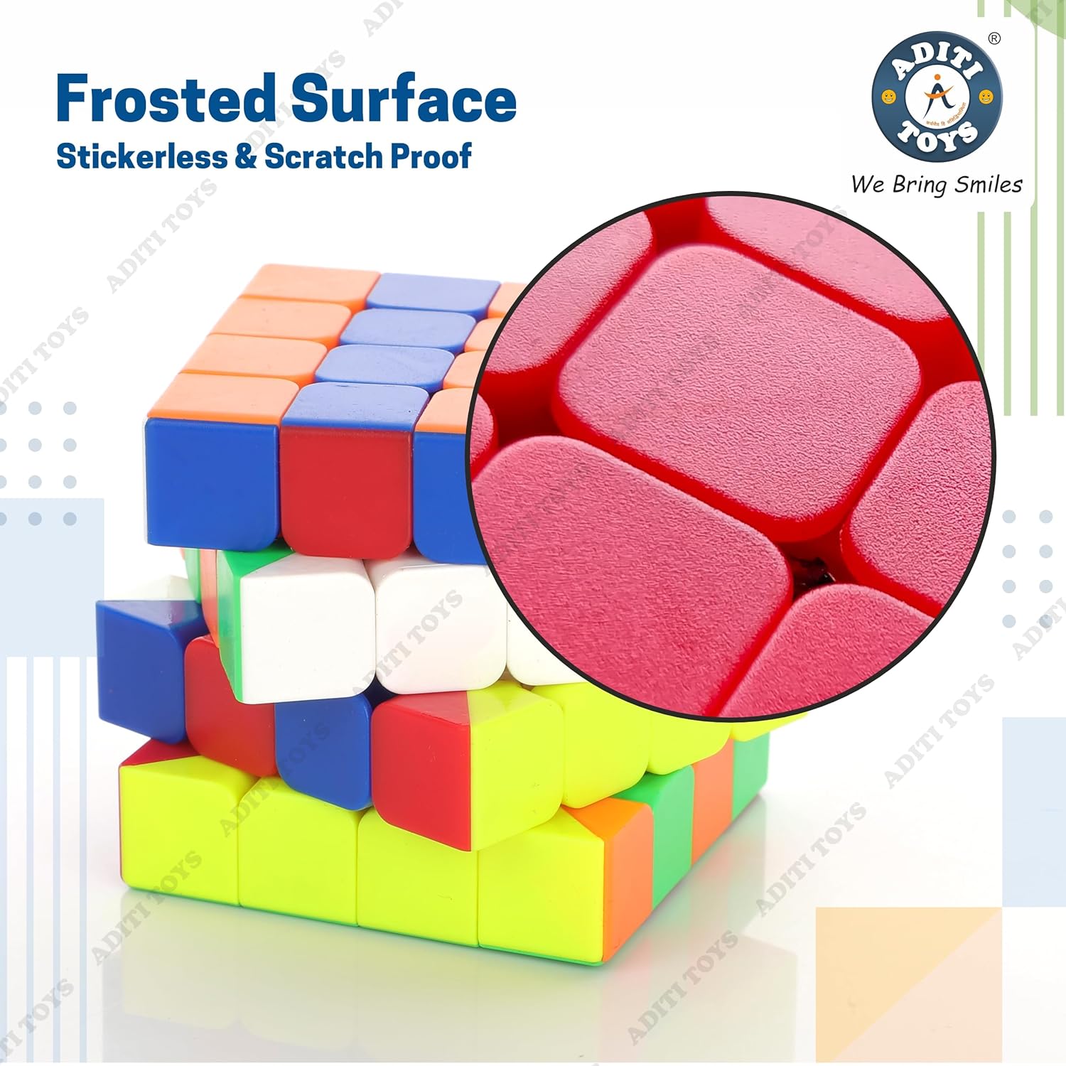 Aditi Toys Cube Star Premium 4x4 Speed Cube