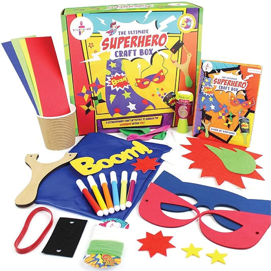 KALAKARM Superhero Craft Box