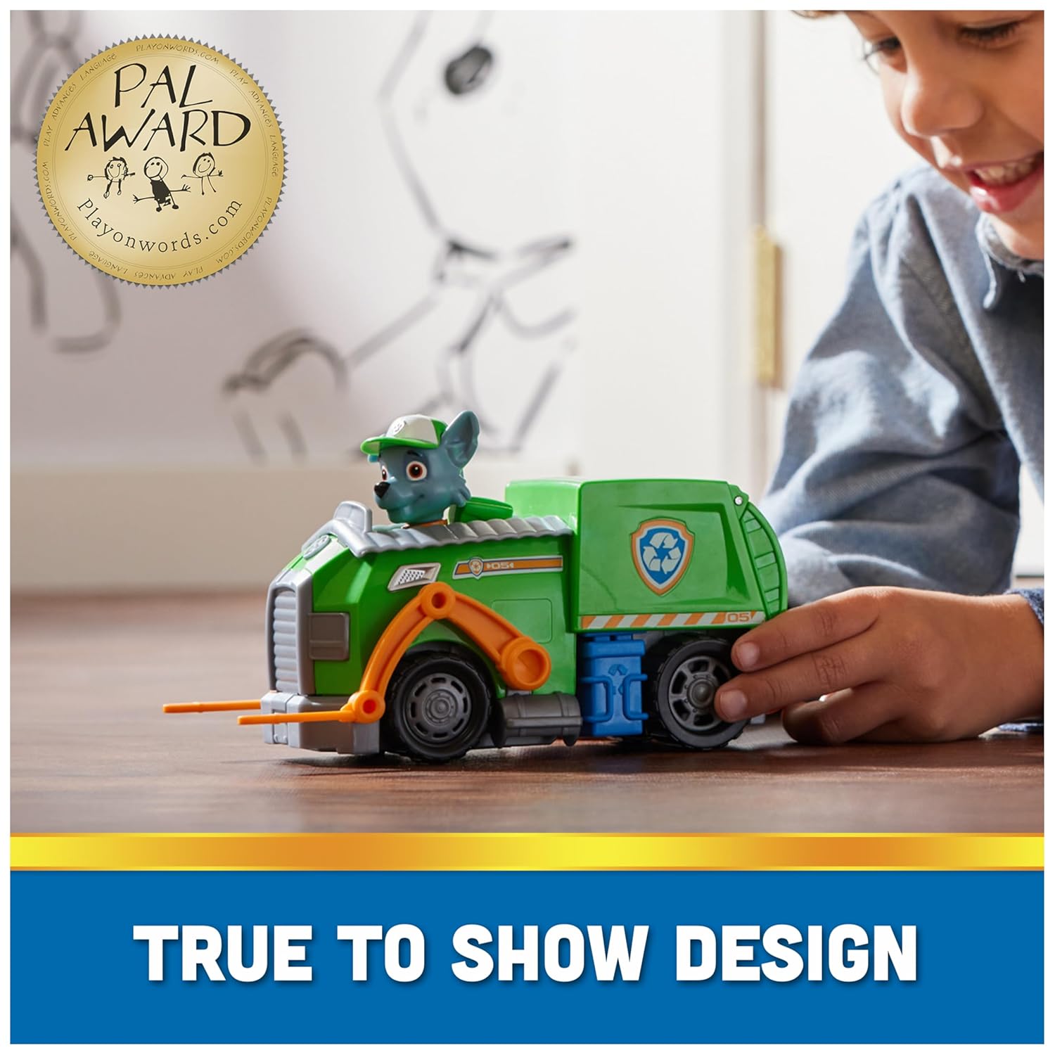 Paw Patrol Rocky Vehicle Figure Toy