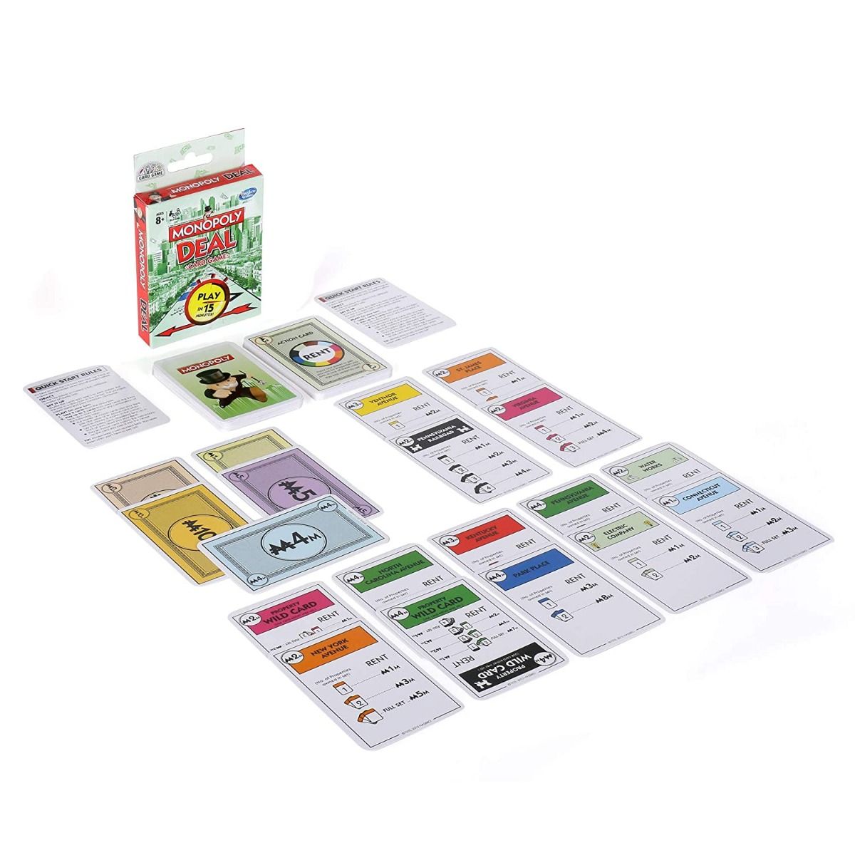 Hasbro Monopoly Deal Card Game For Families And Kids