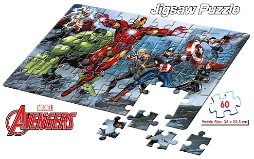 Frank Marvel Avengers Jigsaw Puzzle (60 Pieces) for Kids
