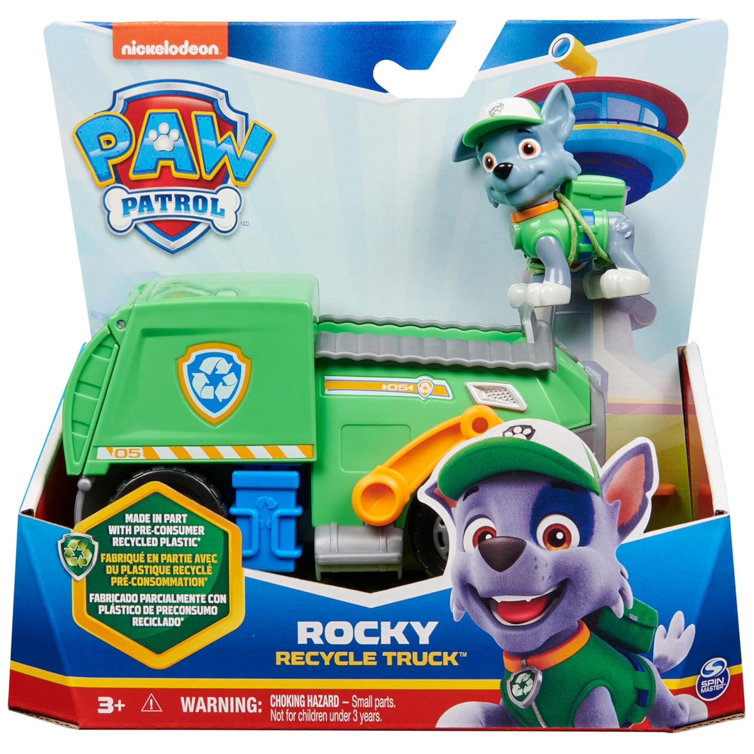 Paw Patrol Rocky Vehicle Figure Toy
