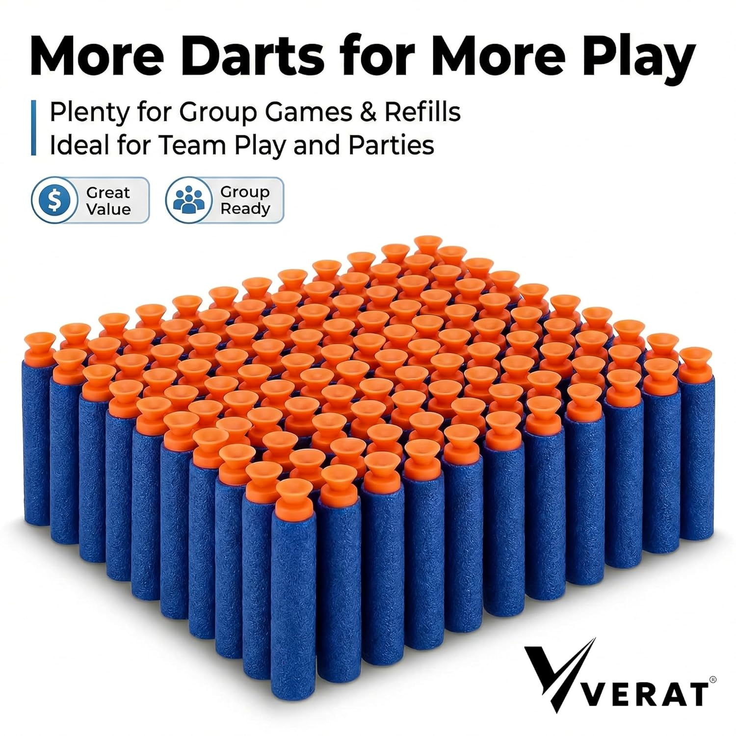 Aditi Toys Vacuum Soft Bullet 20 Pcs Darts & Plastic Bullets