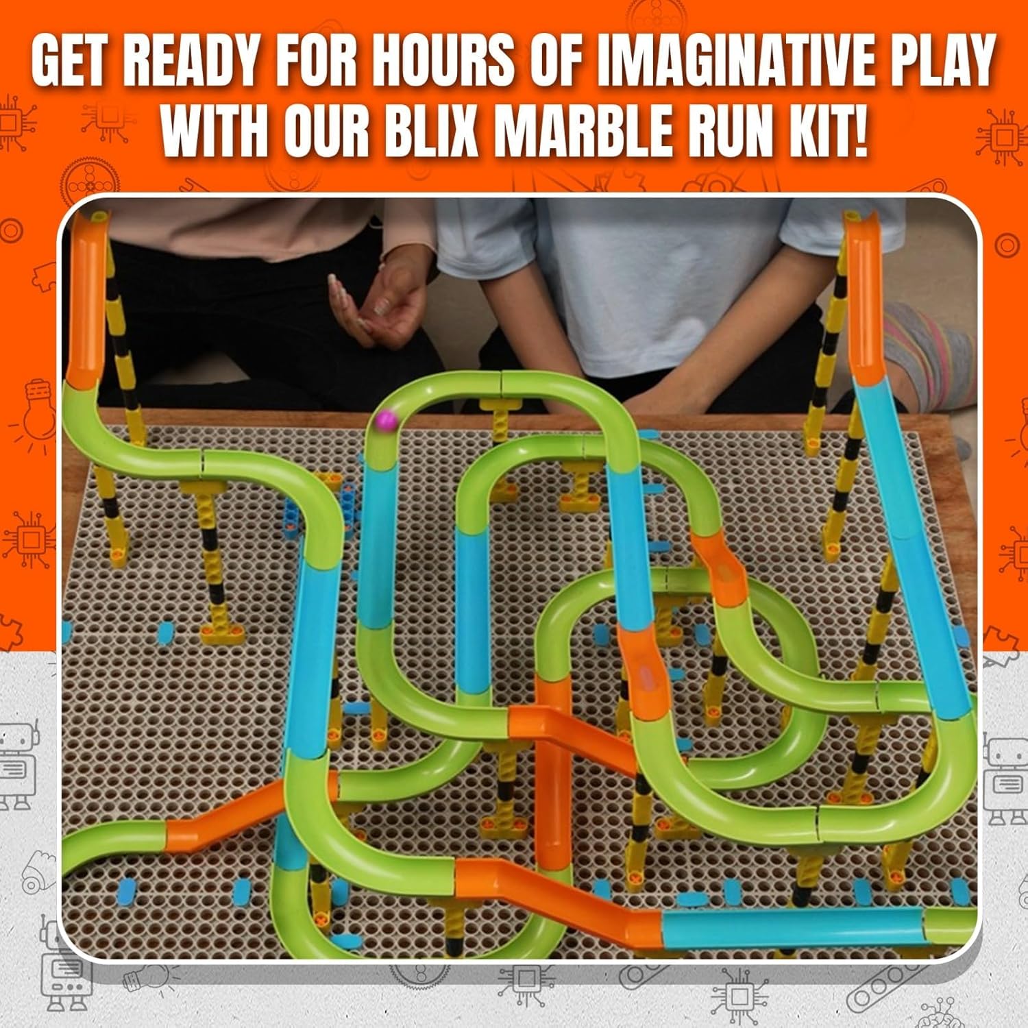ZEPHYR Marble Run 1 Building Set