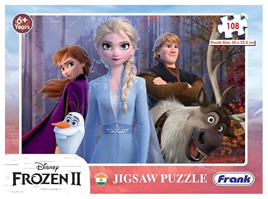 Frank Disney Frozen 2 Jigsaw Puzzle (108 Pieces) for Kids