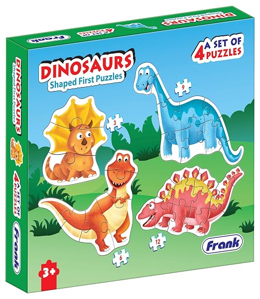 Frank Dinosaurs Shaped First Puzzles