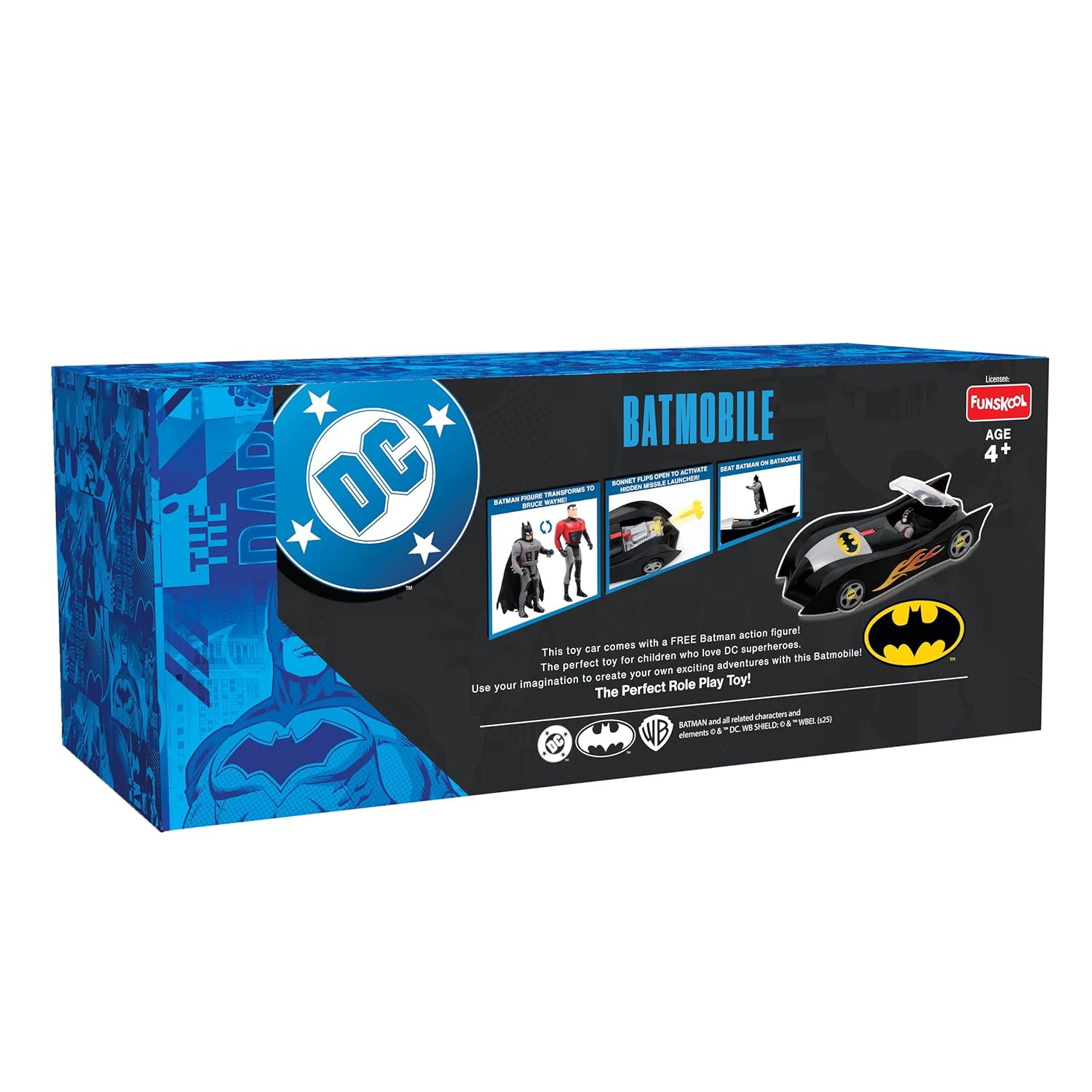 DC Batmobile With Batman Action Figure